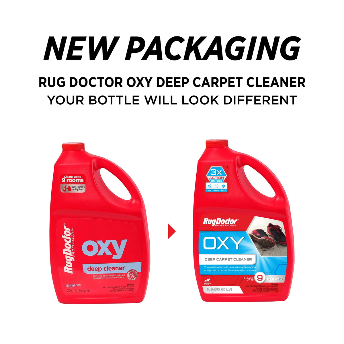 Triple Action Oxy Deep Carpet Cleaner, 96 oz. R343465