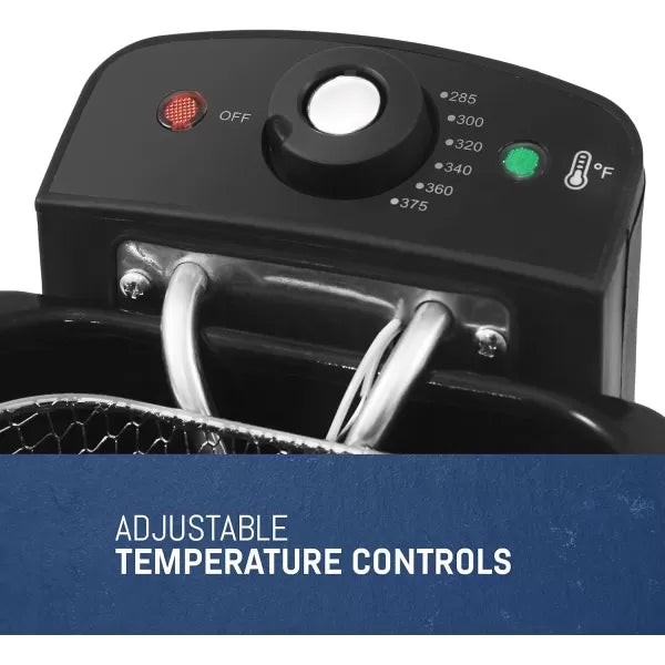 Electric 1.5 Qt. Stainless Steel Deep Fryer S434