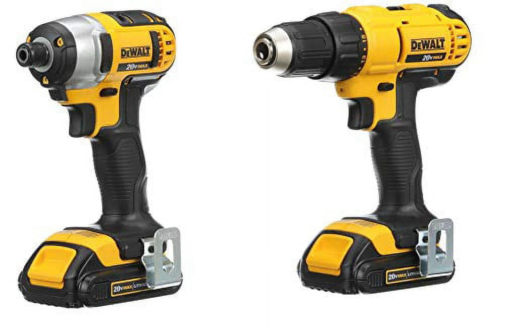 20V MAX Cordless Drill Driver Impact Driver Combo Kit 1.3 Ah Lithium Ion A398521