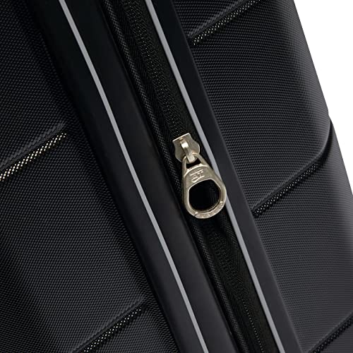 Purple Haze Expandable Hardside Carry-on Luggage with Spinner Wheels H779