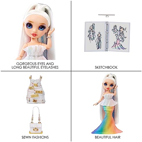 Rainbow 11” Fashion Doll and Playset with 2 Complete Doll Outfits and Fashion Play Accessories T85417