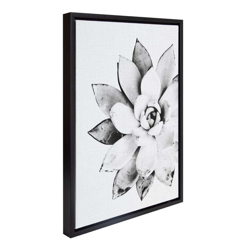 Black Framed Canvas K590013