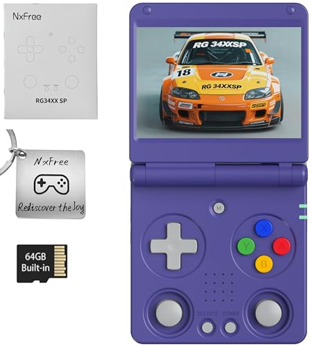 Indigo 3.4'' IPS Screen 64G TF Card Portable Handheld Gaming Console S175658