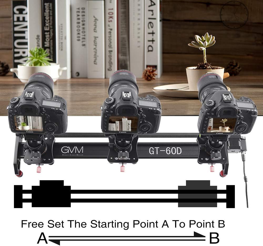 Motorized Camera Slider Video Rail Track Dolly with Controller Z40843