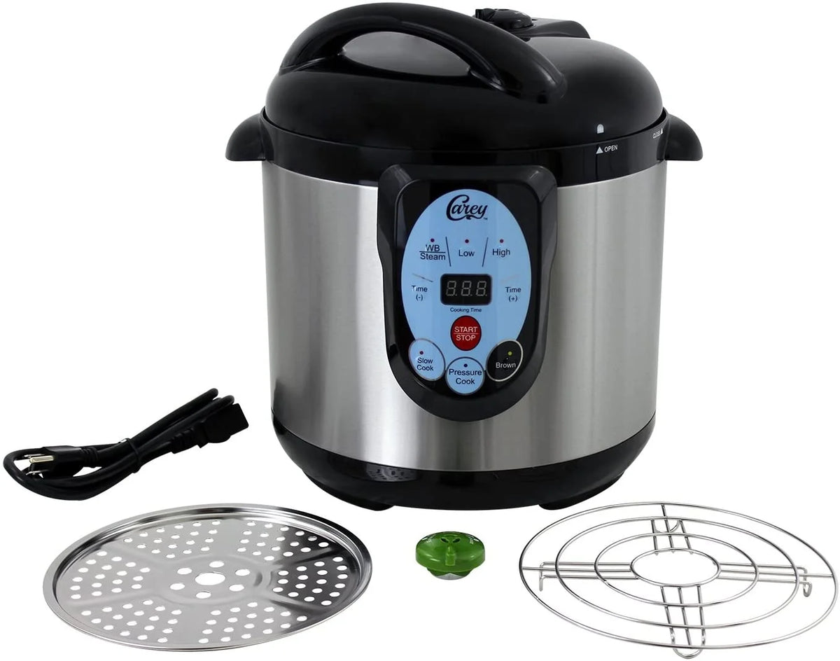 9.5 Qt Stainless Steel Electric Pressure Cooker and Canner J61233