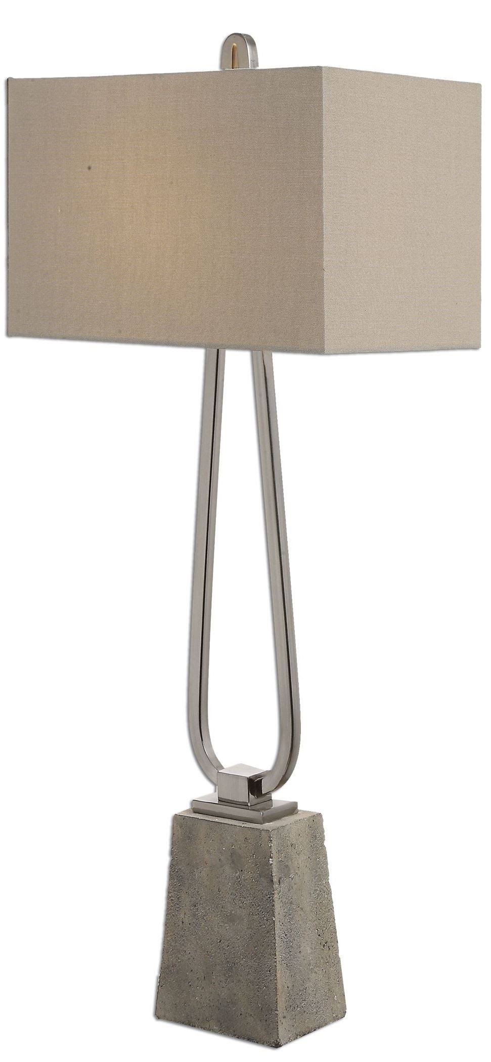 Polished Nickel Lamp X1773