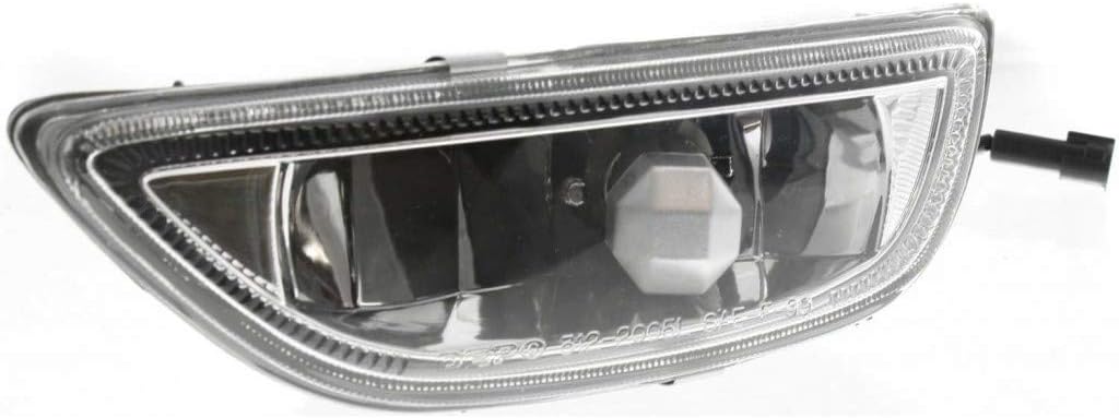 Fog Light Assembly Driver and Passenger Side with Bulbs W515
