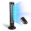 Gray/Brown Tower Fan with Timer and Remote N385197
