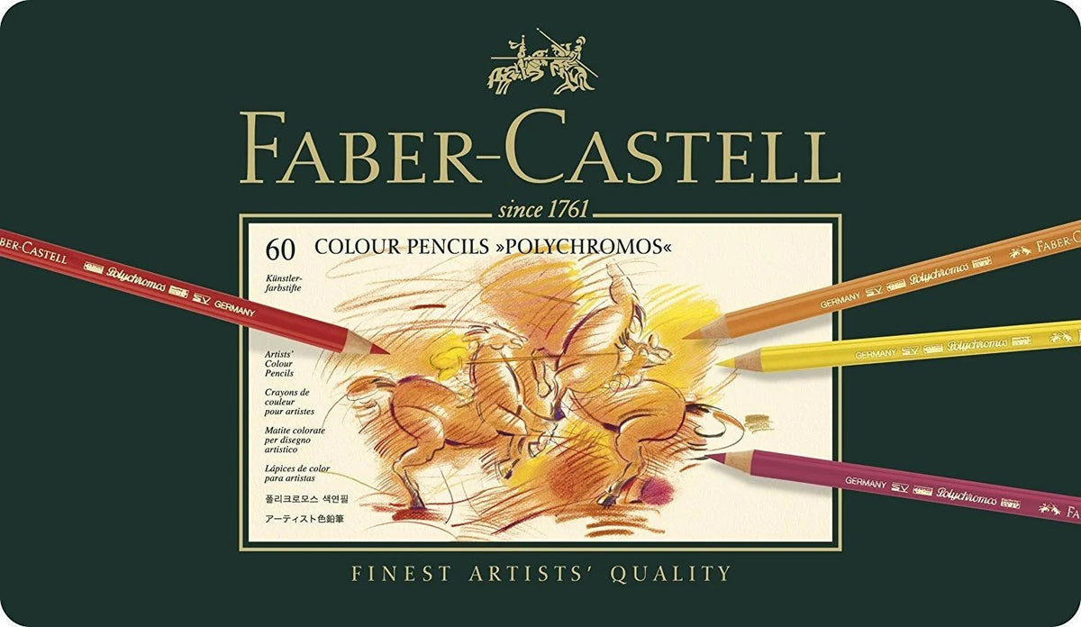 Tin of 60 Colour Pencils J7316