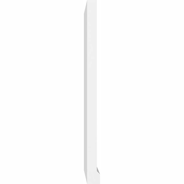PVC Vertical Surface Mount Gable Vent N418