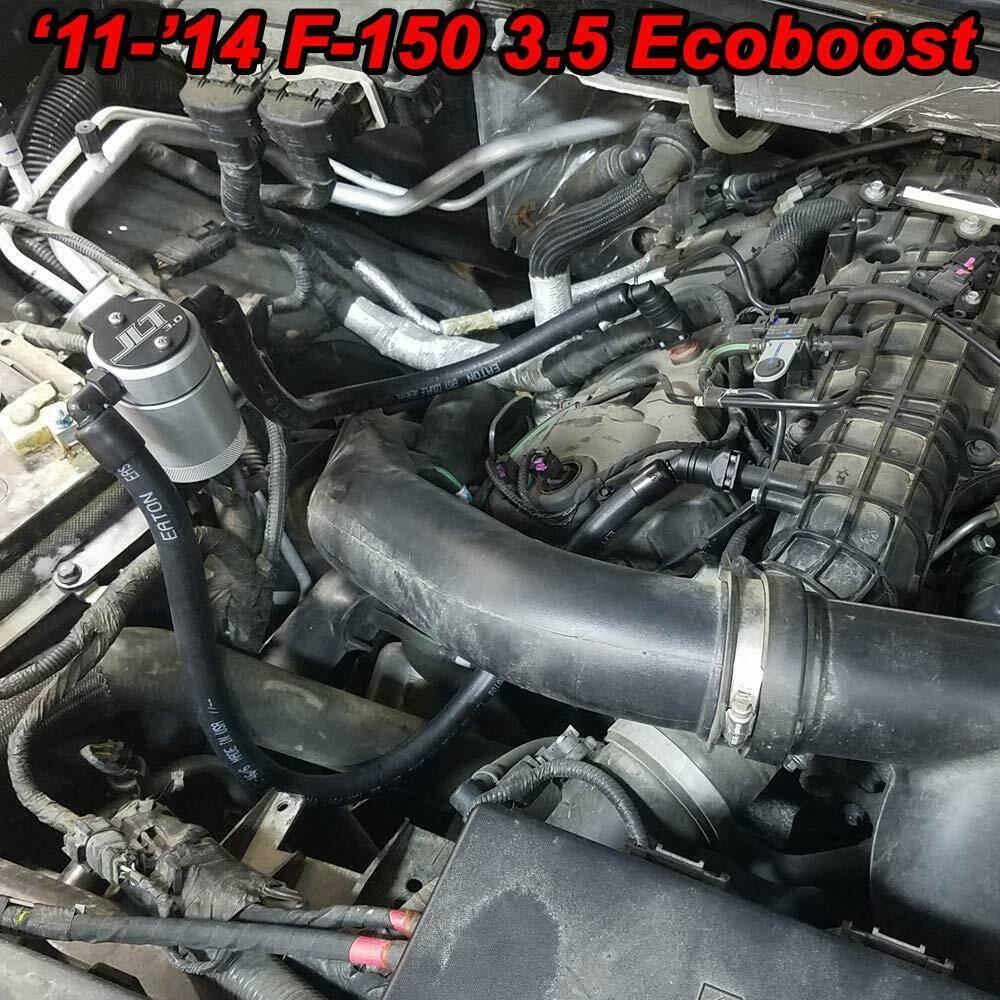 F150 Passenger Side Oil Separator Silver Y86320