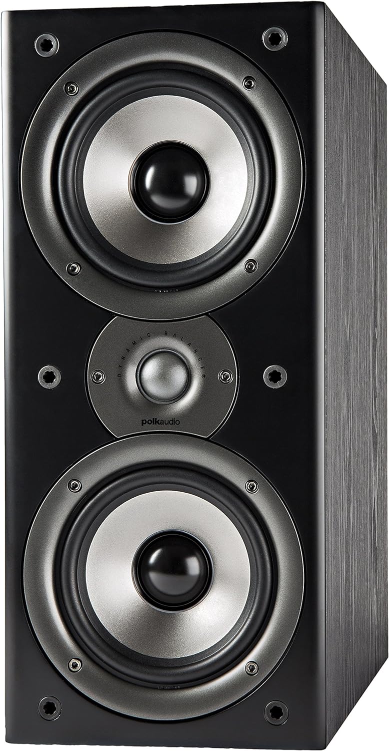 Pair of Midnight Black Bookshelf or Surround Speakers D86867
