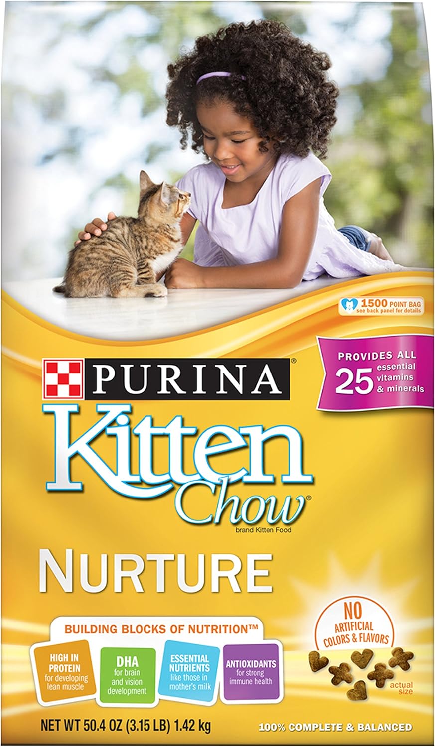 3.15 lb. Dry Kitten Food (6 Bags) I206