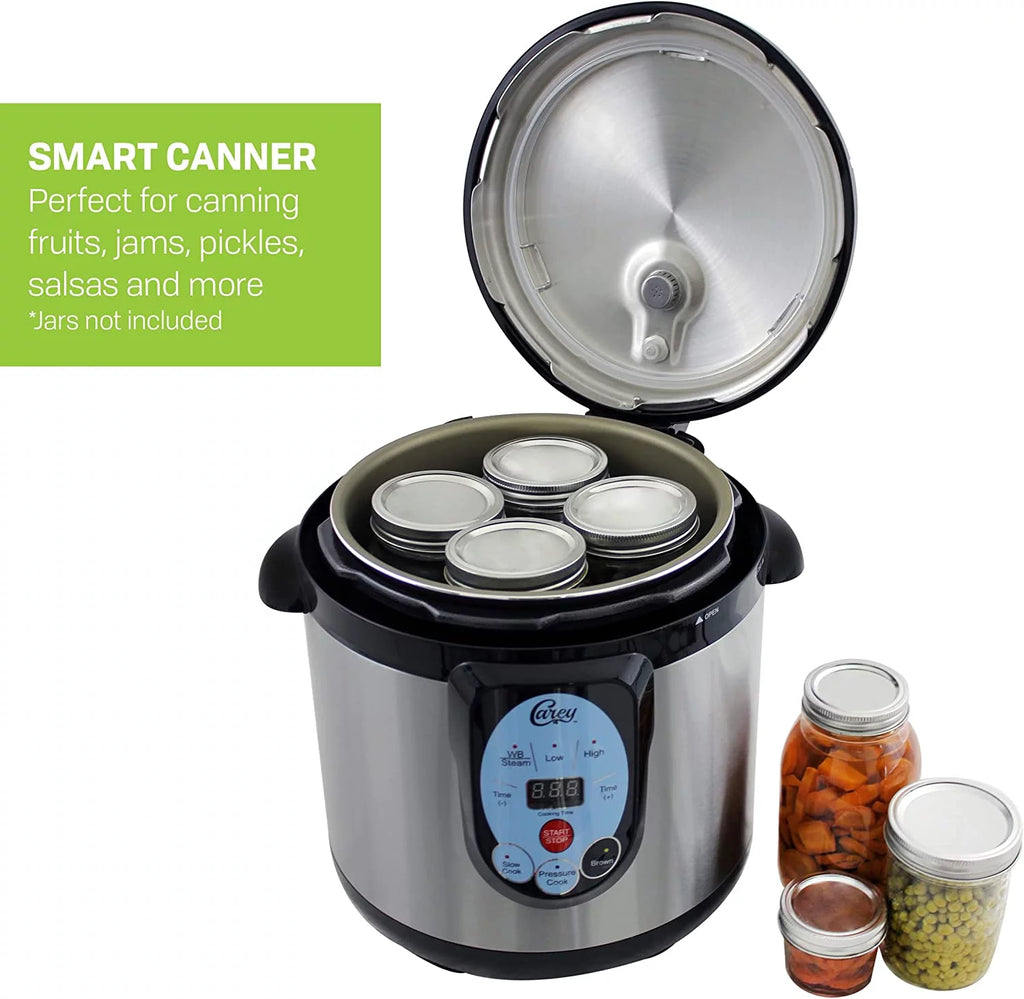 9.5 Qt Stainless Steel Electric Pressure Cooker and Canner J61233