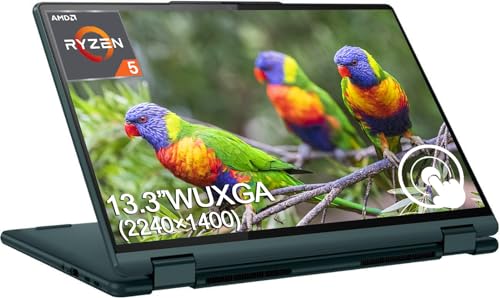 13.3" 2-in-1 Touchscreen Laptop, 8GB RAM, 512GB SSD, AMD Ryzen 5, Dark Teal I3094