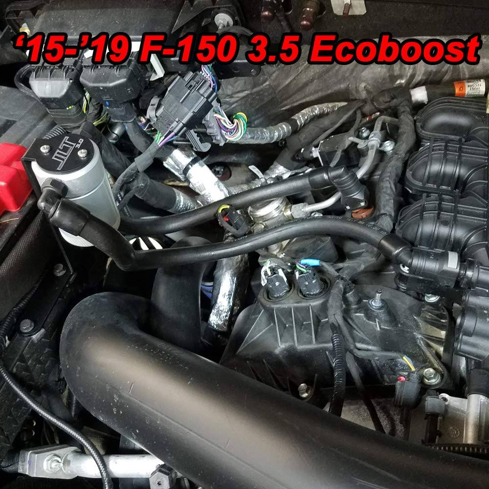 F150 Passenger Side Oil Separator Silver Y86320