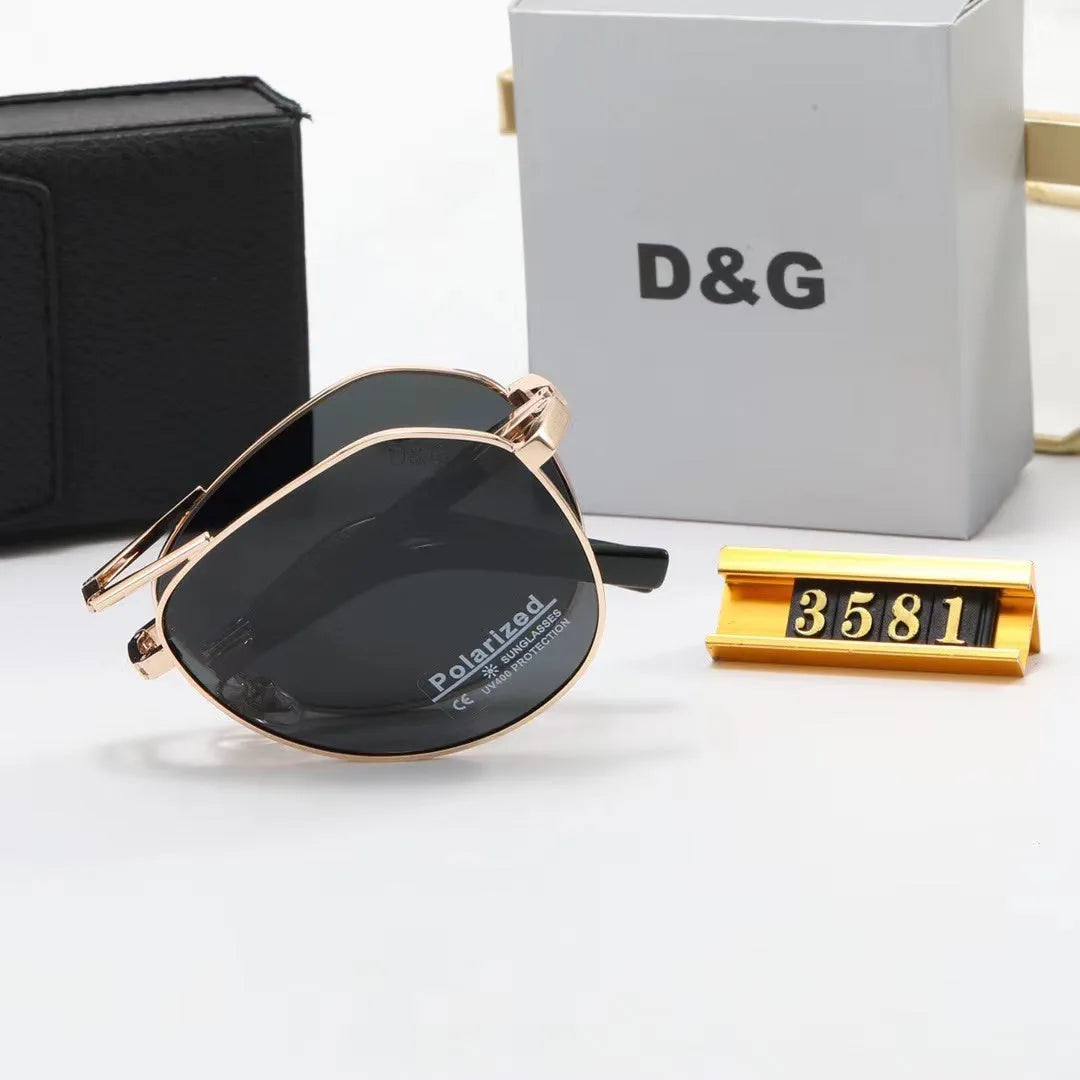 Folding Box Sunglasses Polarizer Y725
