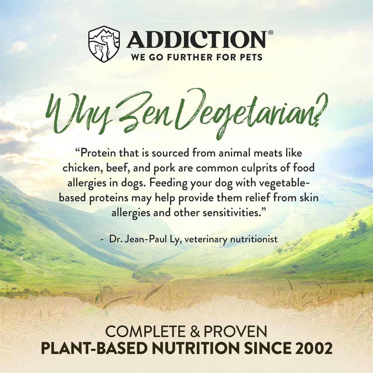 Vegetarian Dry Dog Food V18243