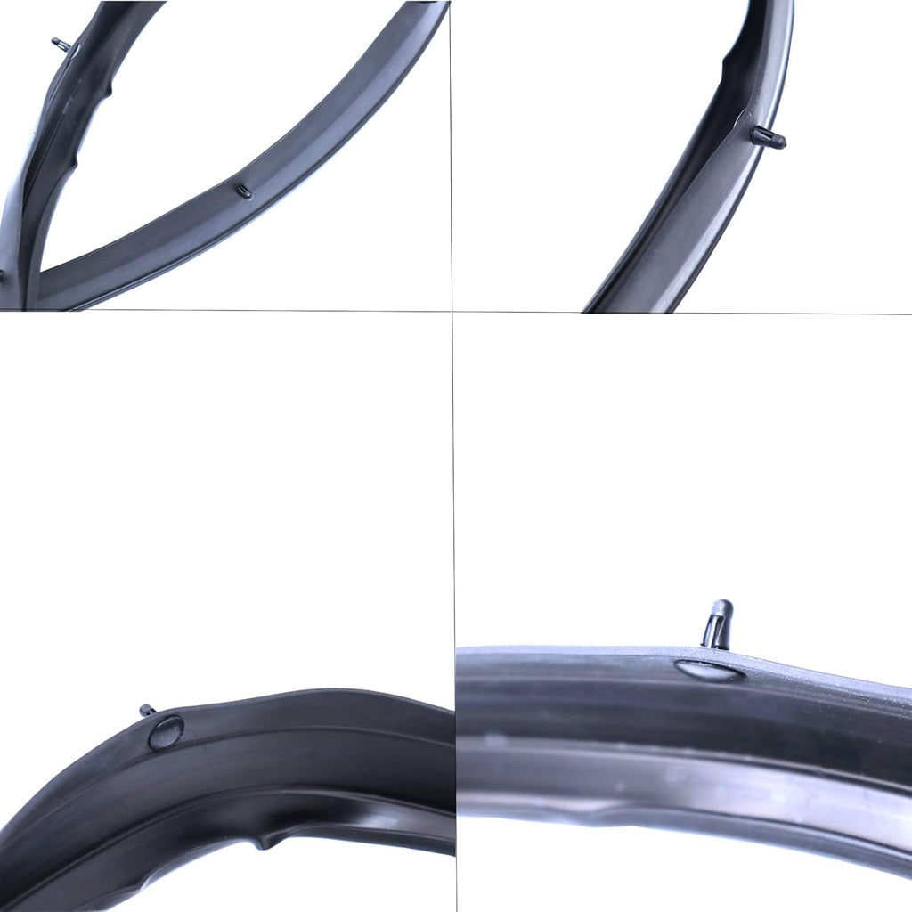 Set of 4 Front & Rear Door Window Trim Seal Rubber Weatherstrip Kit K620791