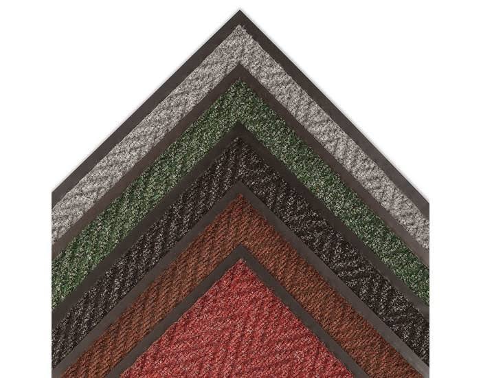 Charcoal Indoor Blended Yarn Carpeted Entry Mat T15245