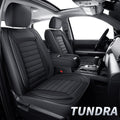 Black & Gray Water Proof Faux Leather Seat Covers Full Set B35906