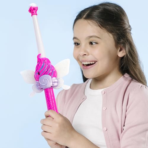 Magic Pink Fairy Wand with Light-Up Color Screen G70440