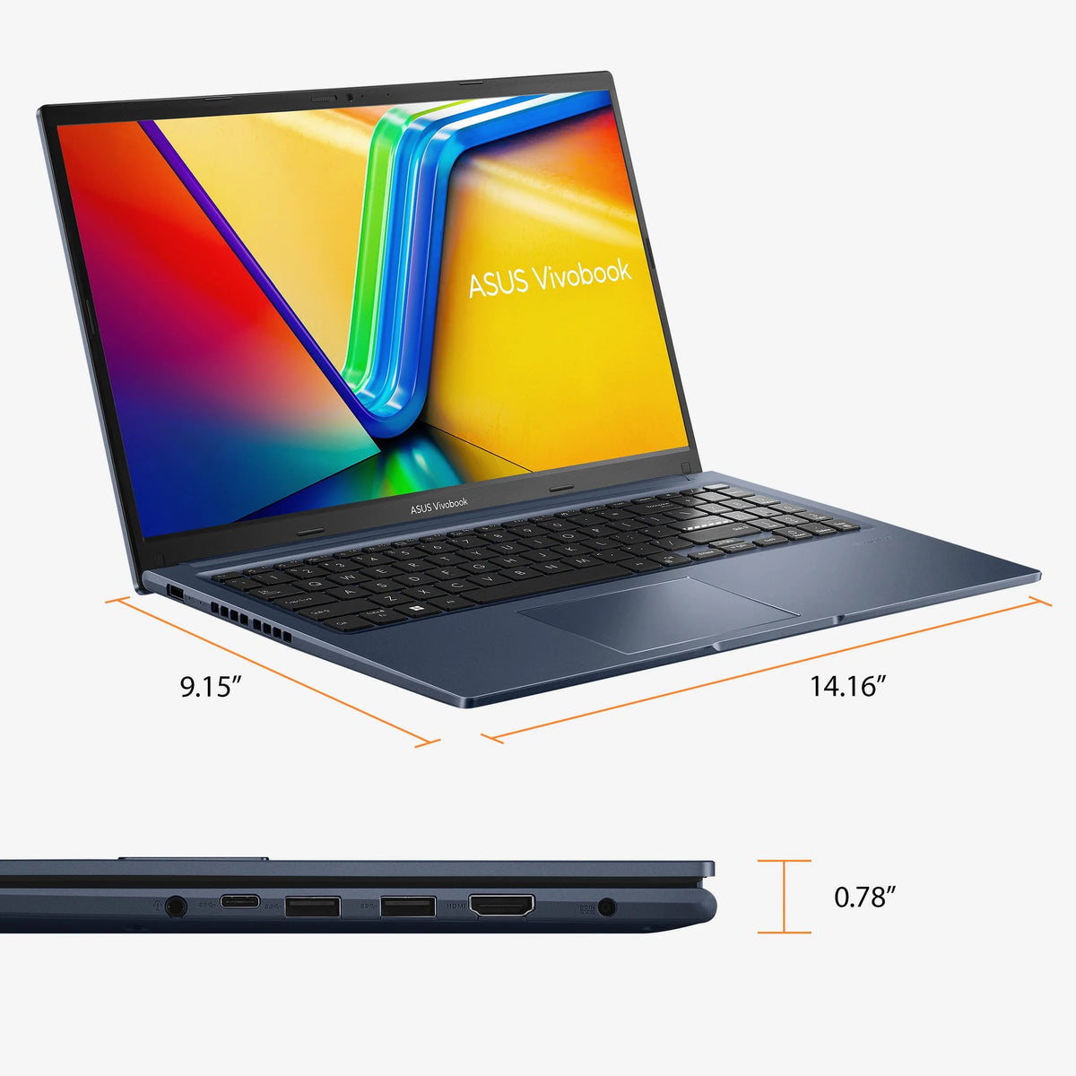 15.6" Touch Intel Core i7 16GB RAM 512GB SSD Laptop F1072