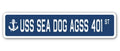 Submarine Street Sign Y895007