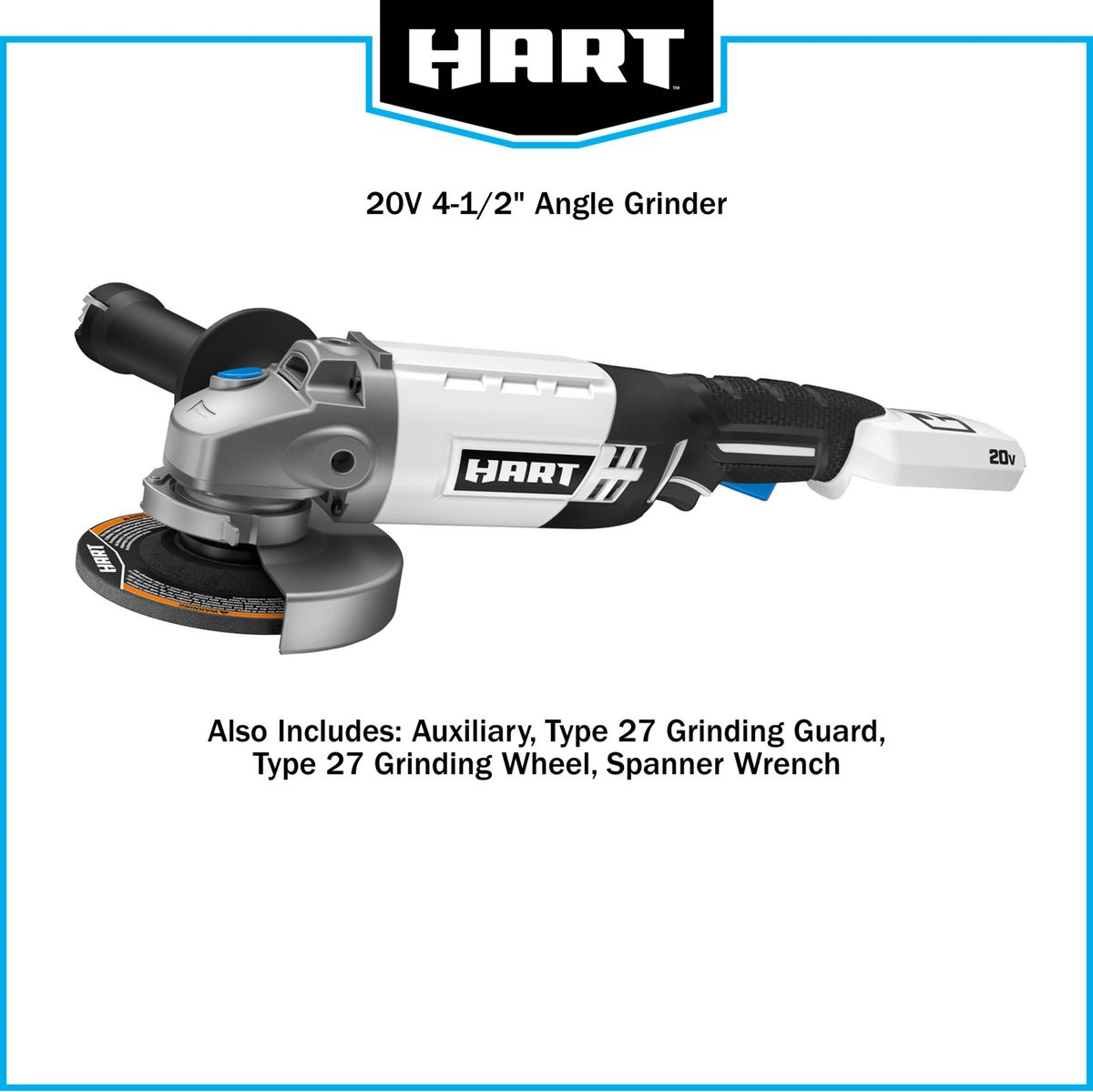 Cordless 4 1/2-inch Angle Grinder Kit O370995