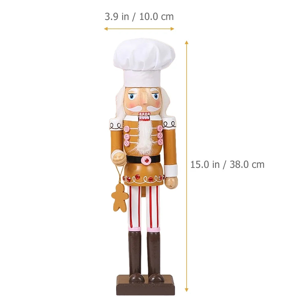 Nutcracker Wooden Table Decorative Figurines F76434