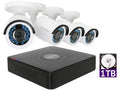 4CH 1080p HD Security Cameras Z43722