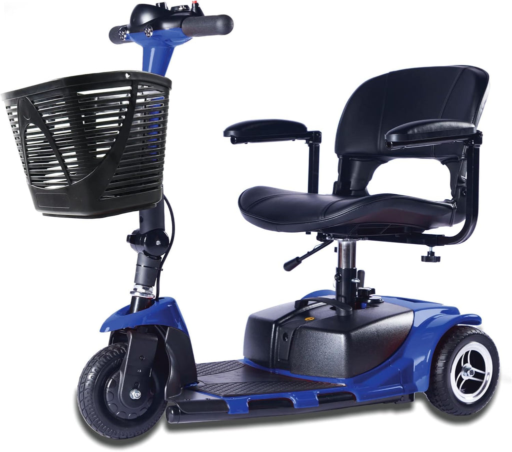 Lightweight Folding 3 Wheel Mobility Scooter with Charger and Basket G91081