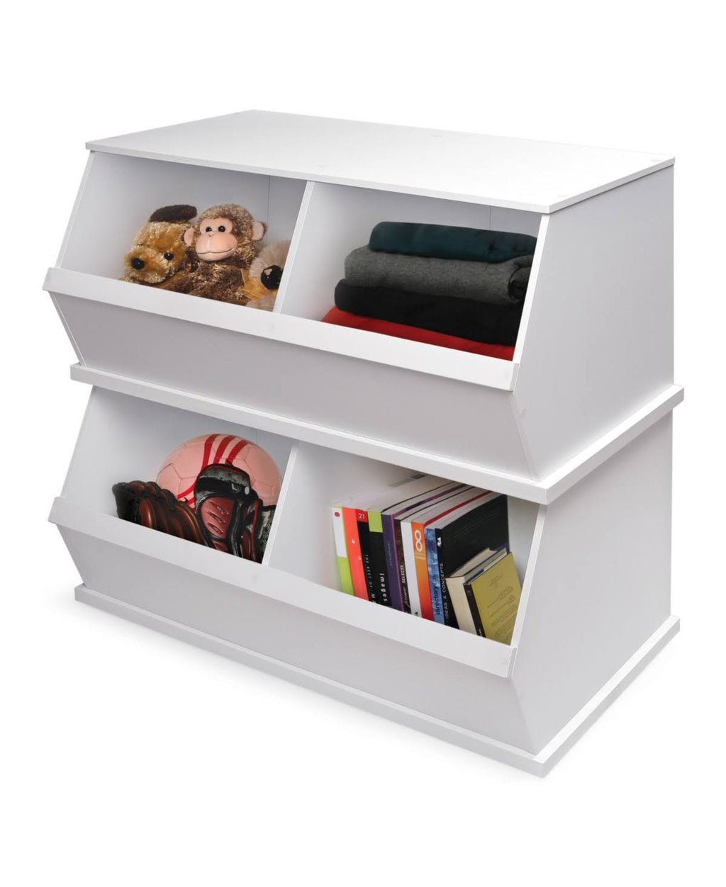 Espresso Two Bin Storage CUBBY E91810