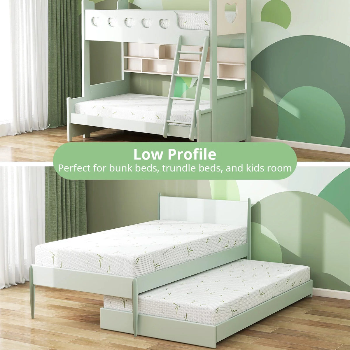 8 inch Memory Foam Twin Mattress P7345