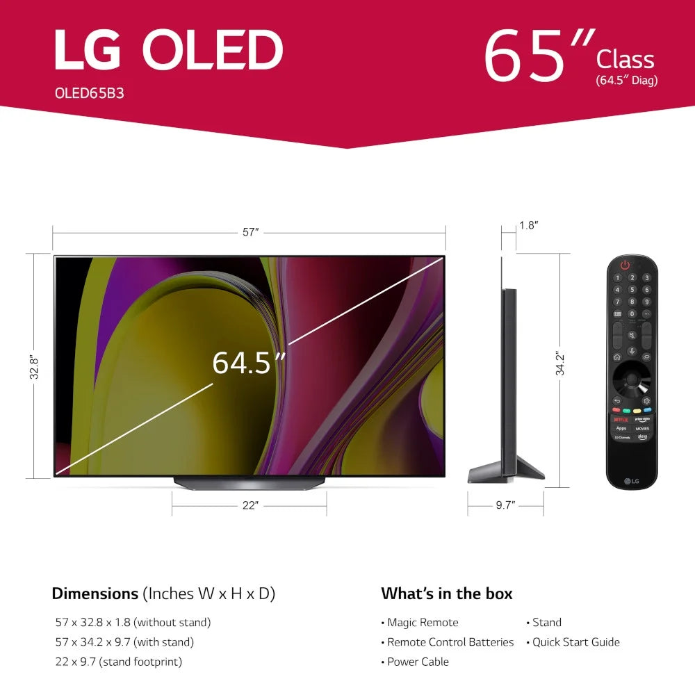 65 Class 4K UHD OLED Smart TV with Dolby Vision Y13167