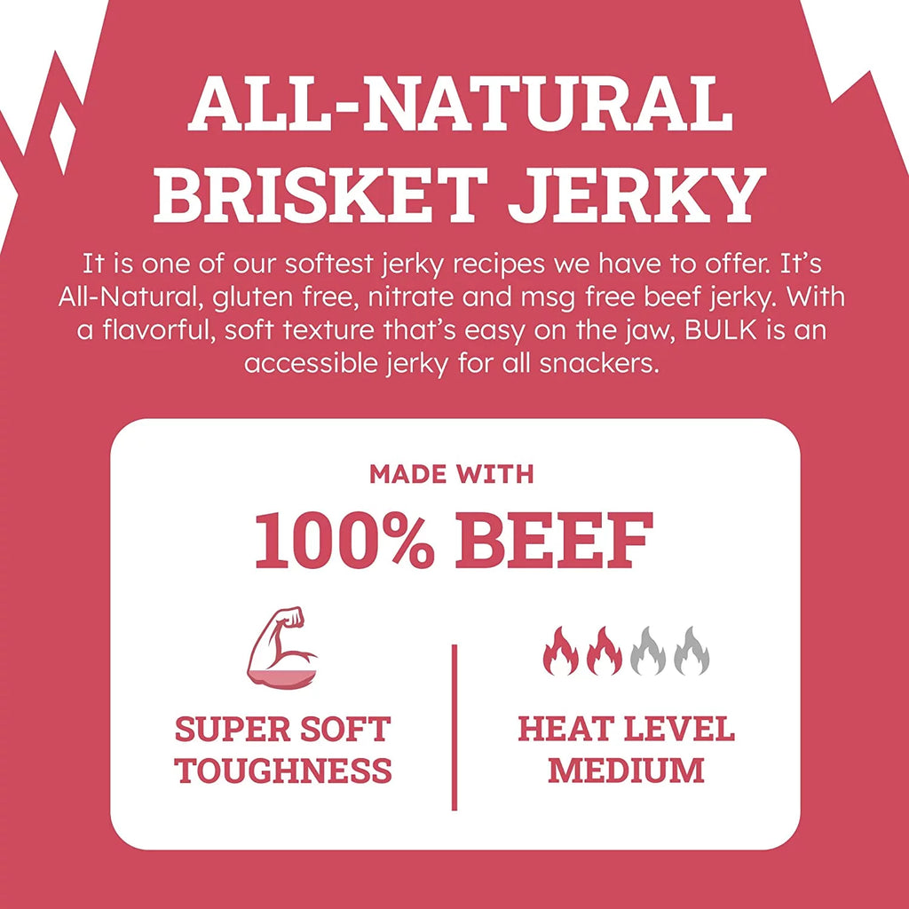 All Natural Beef Jerky 8oz X461
