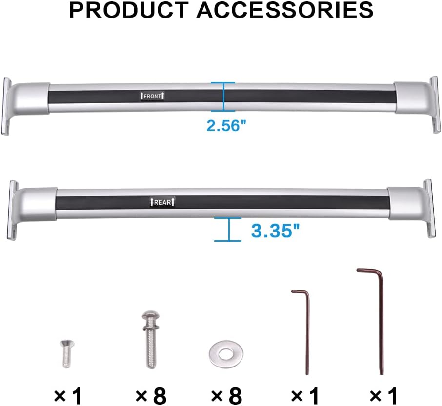 Roof Rack Cross Bar for Jeep Grand Cherokee L 2021 2022 Z413843