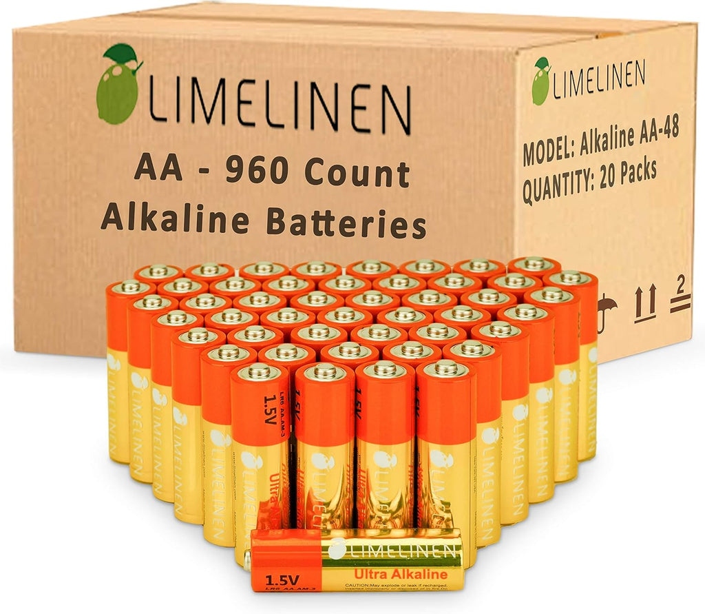 960 Count Alkaline AA Batteries I603640