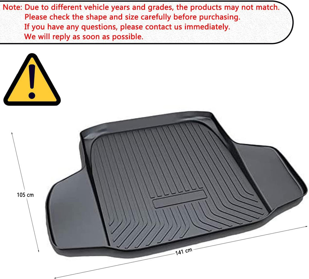 Cargo Liner Trunk Tray Cargo Mat Protector Pack of 2 Q14390