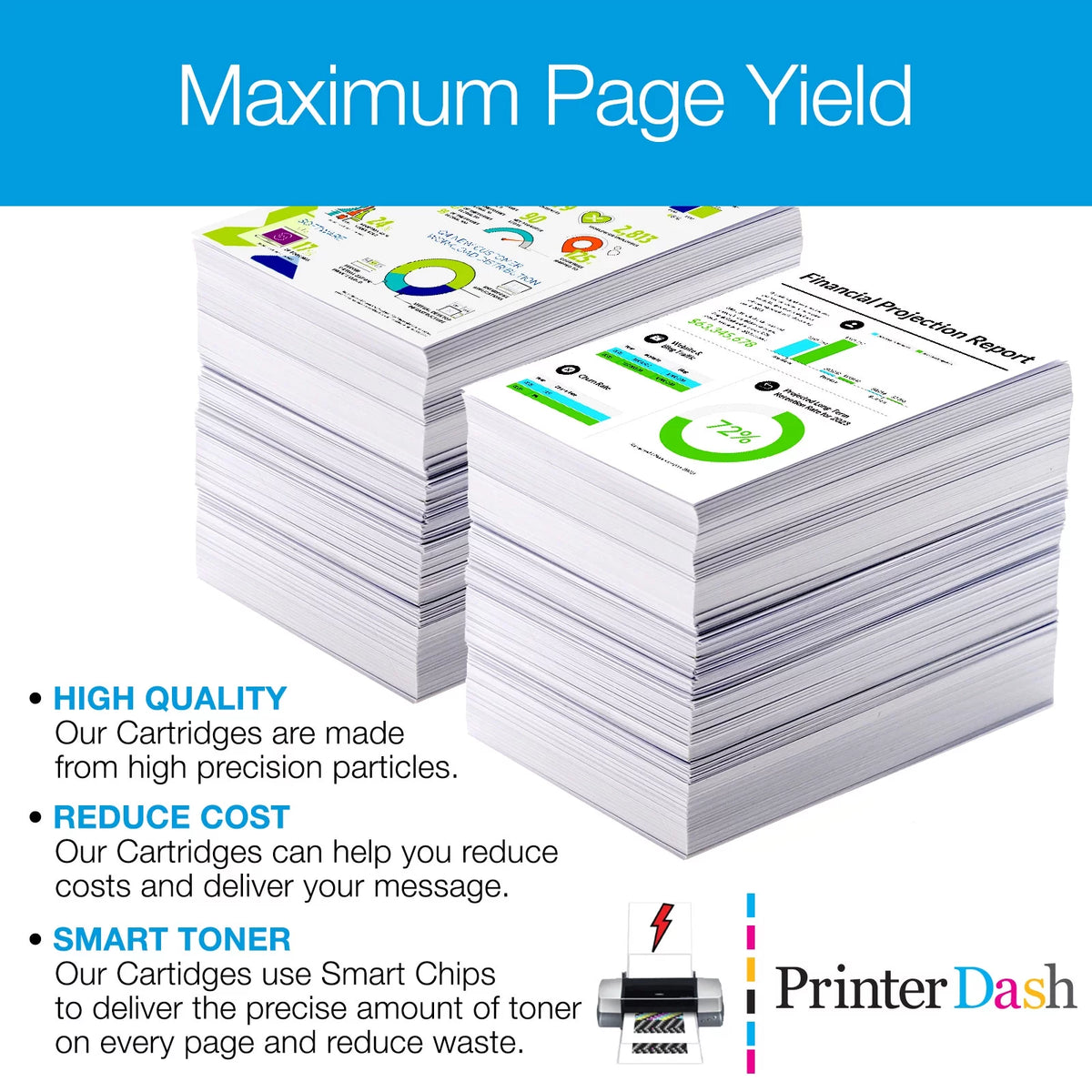 Black High Yield Inkjet P4500