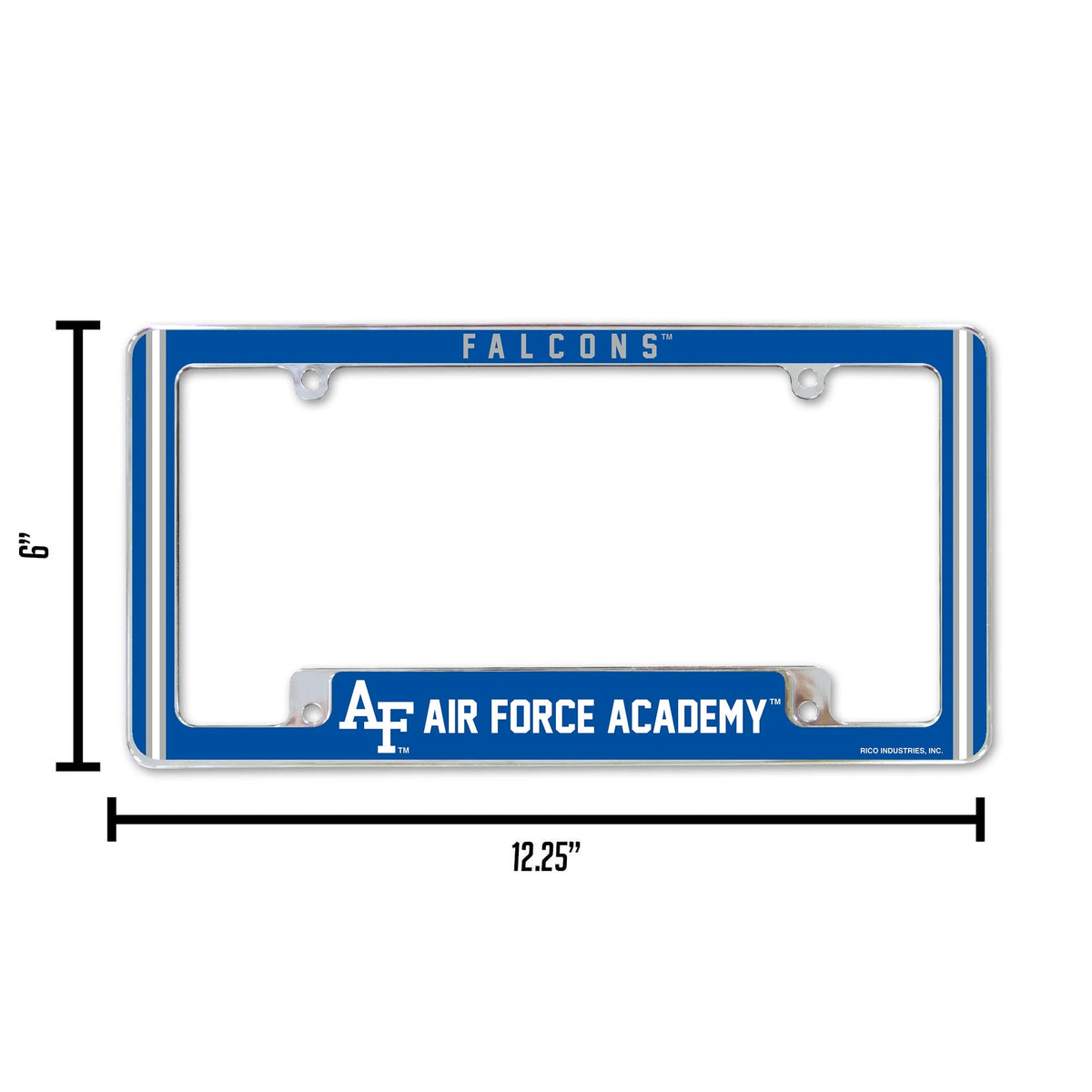 Chrome Metal License Plate Frame O5778