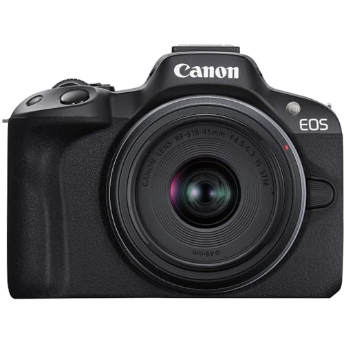 Black Mirrorless Camera with 18-45mm Lens Q667114