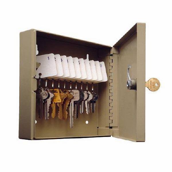 40 Key Cabinet Dual Control - Sand J7007