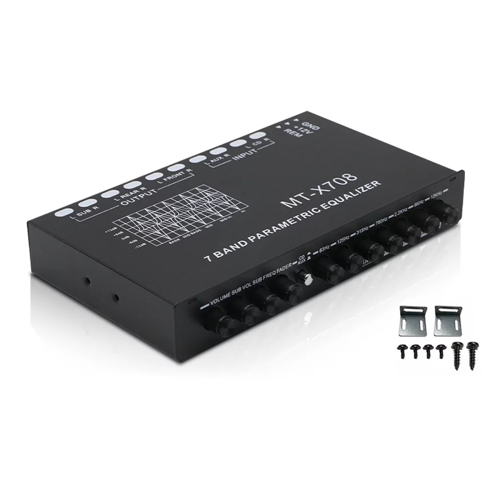 7 Band Car Audio Equalizer X6882