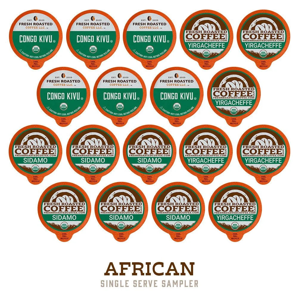 Organic Coffee Pod Sampler, 72 Count H32054