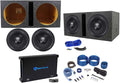 12" 4800w Subwoofers with Vented Box and Mono Amplifier C296