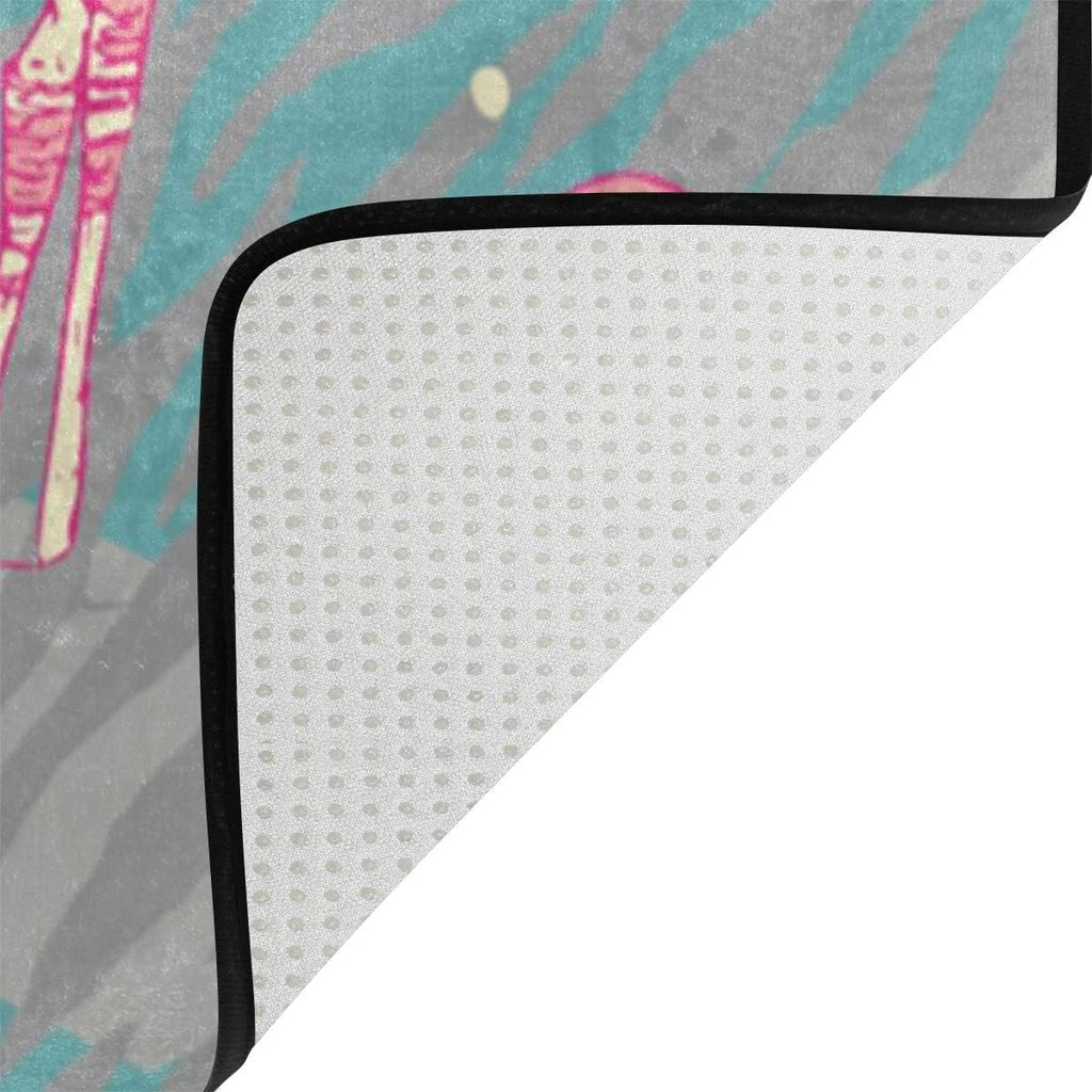 Lightweight Carpet Mats Area Rug 6'8" x 4'10" A7476