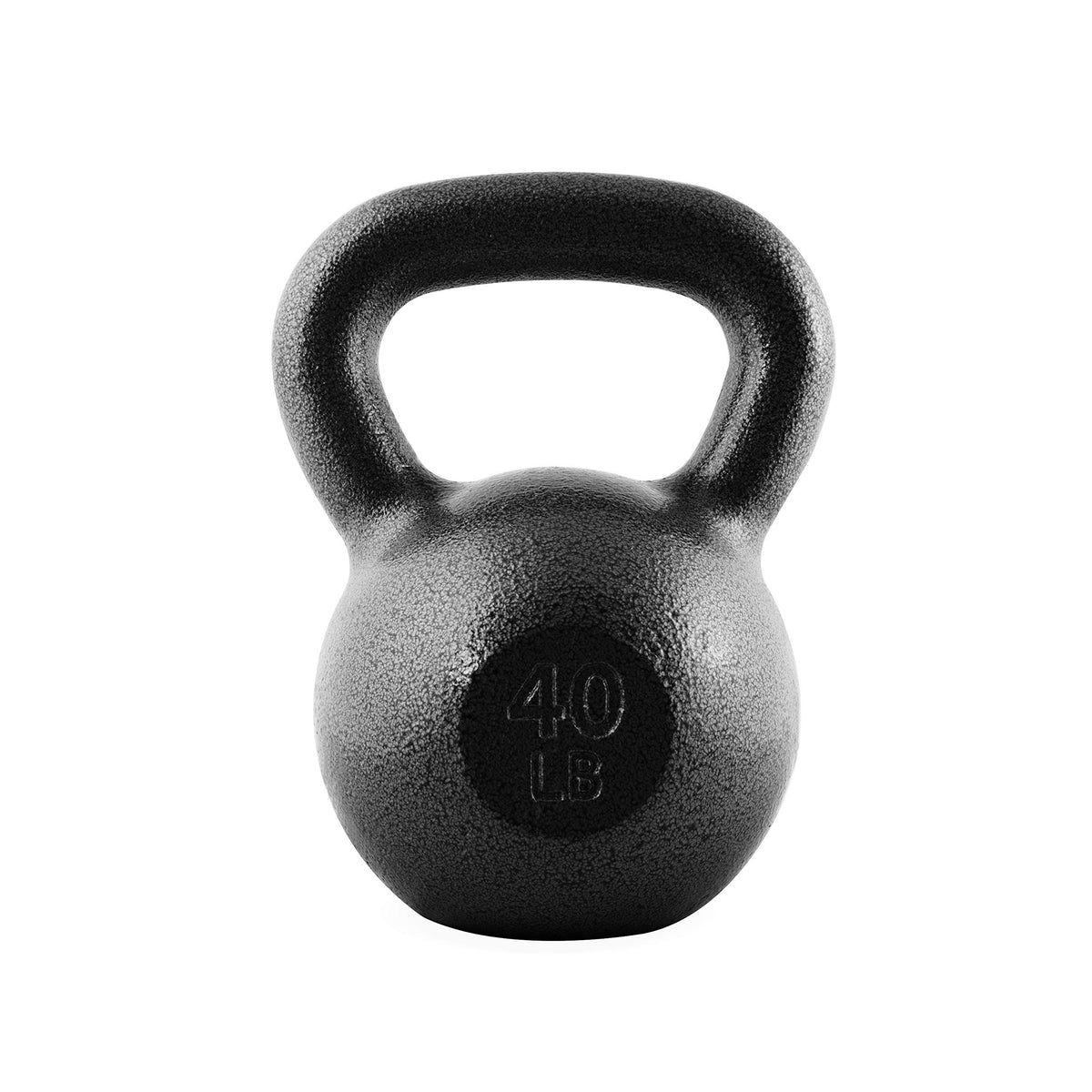 Black Cast Iron Kettlebell G431