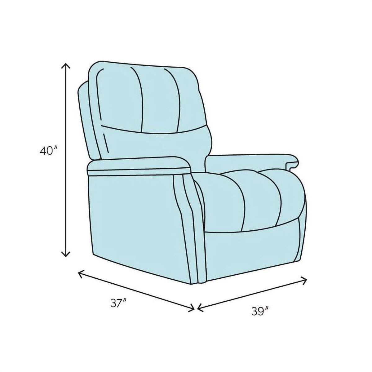 Manual Rocker Recliner D754