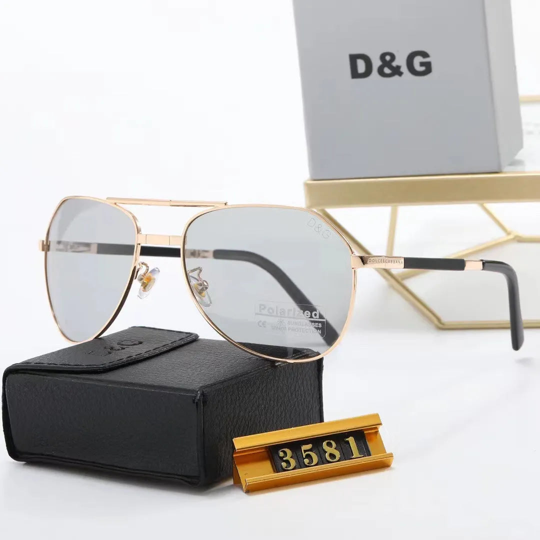 Folding Box Sunglasses Polarizer Y725